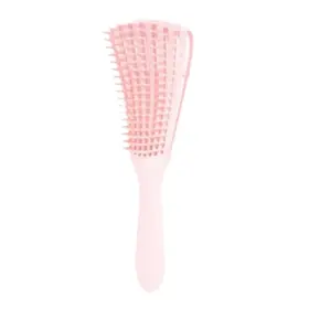 Bifull Cepillo Pulpo Desenredante Rizos Rosa Método Curly